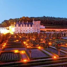 In Licht gehüllt: die Gärten von Villandry